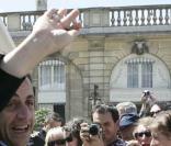 Nicolas Sarkozy à la fête de la Musique de l'Elysée le 21/06/08