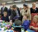 La princesse Mary et le prince Frederik de Danemark étaient le 8 septembre 2012 en visite à Hinnerup et Hadsten pour les 150 ans de ces deux communes du centre du pays.