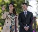 La princesse Mary et le prince Frederik de Danemark étaient le 8 septembre 2012 en visite à Hinnerup et Hadsten pour les 150 ans de ces deux communes du centre du pays.