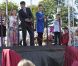La princesse Mary et le prince Frederik de Danemark étaient le 8 septembre 2012 en visite à Hinnerup et Hadsten pour les 150 ans de ces deux communes du centre du pays.