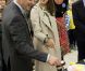 La princesse Mary et le prince Frederik de Danemark étaient le 8 septembre 2012 en visite à Hinnerup et Hadsten pour les 150 ans de ces deux communes du centre du pays.