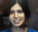 Nadejda Tolokonnikova à Moscou le jour de sa condamnation, le 17 août 2012.