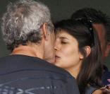 Estelle Denis et Raymond Domenech