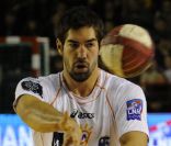 Nikola Karabatic dlors du match face à Créteil au Palais des sports de Creteil  le 30 novembre 2011