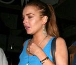 Linday Lohan à Beverly Hills, le 23 juillet 2012.
