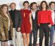 Gérard Depardieu, Catherine Deneuve, Edouard Baer, Fabrice Luchini, Vincent Lacoste, Guillaume Gallienne et Charlotte Le Bon à l'avant-première du film  Astérix et Obélix : Au service de sa Majesté  à Paris, le 30 septembre 2012.