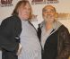 Gérard Jugnot, Gérard Depardieu à l'avant-première du film  Astérix et Obélix : Au service de sa Majesté  à Paris, le 30 septembre 2012.