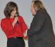 Gérard Depardieu, Valérie Lemercier à l'avant-première du film  Astérix et Obélix : Au service de sa Majesté  à Paris, le 30 septembre 2012.