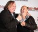 Gérard Jugnot et Gérard Depardieu à l'avant-première du film  Astérix et Obélix : Au service de sa Majesté , à Paris le 30 septembre 2012.