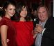 Charlotte Le Bon, Valérie Lemercier et Gérard Depardieu à l'avant-première du film  Astérix et Obélix : Au service de sa Majesté , à Paris le 30 septembre 2012.