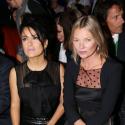 Fashion Week : Kate Moss et Salma Hayek avec leurs époux chez Saint Laurent