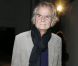 Patrick Demarchelier arrive au Grand Palais pour assister au défilé Saint Laurent printemps-été 2013. Paris, le 1er octobre 2012.