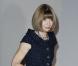 Anna Wintour arrive au Grand Palais pour assister au défilé Saint Laurent printemps-été 2013. Paris, le 1er octobre 2012.