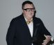 Alber Elbaz arrive au Grand Palais pour assister au défilé Saint Laurent printemps-été 2013. Paris, le 1er octobre 2012.