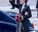 La princesse Mary arrive au Parlement. La famille royale de Danemark s'est rassemblée mardi 2 octobre 2012 à Christiansborg pour la réouverture officielle du Parlement, lancement de l'année politique. La reine Margrethe II était entourée du prince Henrik, du prince Frederik avec la princesse Mary, du prince Joachim avec la princesse Marie, et de la princesse Benedikte.
