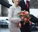 La princesse Marie arrive au Parlement. La famille royale de Danemark s'est rassemblée mardi 2 octobre 2012 à Christiansborg pour la réouverture officielle du Parlement, lancement de l'année politique. La reine Margrethe II était entourée du prince Henrik, du prince Frederik avec la princesse Mary, du prince Joachim avec la princesse Marie, et de la princesse Benedikte.