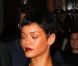 La chanteuse Rihanna sortant d'un hôtel à Manhattan, à 10 minutes d'intervalle de Chris Brown, le 3 octobre 2012.