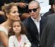 Jennifer Lopez et sa fille Emme sur le front row du défilé Chanel le 2 octobre 2012