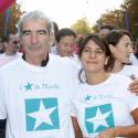 Estelle Denis et Raymond Domenech unis pour lutter contre le cancer du sein
