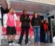 Christine Arron lors de la 10e édition de de la course Odyssea au profit de de la lutte contre le cancer du sein au château de Vincennes le 7 Octobre 2012