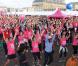 La 10e édition de de la course Odyssea au profit de de la lutte contre le cancer du sein au château de Vincennes a rassemblé une foule motivée le 7 Octobre 2012