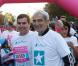 Raymond Domenech lors de la 10e édition de de la course Odyssea au profit de de la lutte contre le cancer du sein au château de Vincennes le 7 Octobre 2012