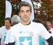Xavier de Moulins lors de la 10e édition de de la course Odyssea au profit de de la lutte contre le cancer du sein au château de Vincennes le 7 Octobre 2012