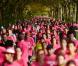 La 10e édition de de la course Odyssea au profit de de la lutte contre le cancer du sein au château de Vincennes le 7 Octobre 2012