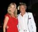 Rod Stewart et sa femme Penny Lancaster à Santa Monica, le 11 septembre 2012