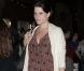 Neve Campbell à la sortie du théâtre  Pantages  à Hollywood, le 3 octobre 2012.