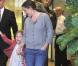  Jennifer   Garner  et Ben  Affleck  emmènent  Seraphina  et Violet déjeuner à  Brentwood . Le 13 octobre 2012.