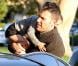  Jennifer   Garner  et Ben  Affleck  emmènent  Seraphina  et Violet déjeuner à  Brentwood . Le 13 octobre 2012.