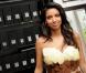 Tal lors des essayages de robes pour le Salon du Chocolat 2012, le 5 octobre 2012 à Paris
