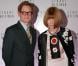 Hamish Bowles et Anna Wintour assistent au vernissage de l'expo "In Your Face" de Mario Testino au Museum Of Fine Arts. Boston, le 17 octobre 2012.