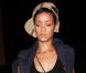 Rihanna, surprise à son arrivée en studio d'enregistrement. Los Angeles, le 16 octobre 2012.