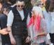 Christina Aguilera, son fils Max et son compagnon Matthew Rutler à Los Angeles, le 14 octobre 12.