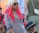 Christina Aguilera et son fils Max préparent Halloween à Los Angeles, le 14 octobre 2012.