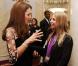 La princesse Kate Catherine Middleton, duchesse de Cambridge, et Stephanie Millward lors d'une réception donnée à Buckingham Palace le 23 octobre 2012 en l'honneur des médaillés olympiques et paralympiques des Jeux olympiques de Londres