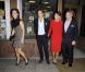  Pippa Middleton en Stella McCartney avec son frère James, sa mère Carole et son père Michael chez Daunt Books dans Fulham à Londres le 25 octobre 2012 pour le lancement de son guide pratique du party-planning  Celebrate.  