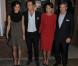 Pippa Middleton en Stella McCartney avec son frère James et ses parents Carole et Michael lors du lancement de son livre  Celebrate: A Year Of Festivities for Family and Friends  chez Daunt Books dans Fulham à Londres le 25 octobre 2012.