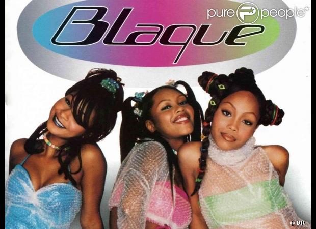 Natina Reed (ici à gauche) en compagnie du groupe Blaque en 1998.