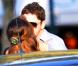 Baiser fougueux entre Gerard Butler et Madalina Ghenea, le samedi 13 octobre, dans le sud de la France.