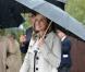 Letizia et Felipe d'Espagne visitent le village de Bueno aux Asturies, nommé village exemplaire, le 27 octobre 2012
