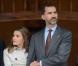 Letizia et Felipe d'Espagne visitent le village de Bueno aux Asturies, nommé village exemplaire, le 27 octobre 2012
