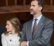 Letizia et Felipe d'Espagne visitent le village de Bueno aux Asturies, nommé village exemplaire, le 27 octobre 2012