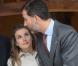 Letizia et Felipe d'Espagne visitent le village de Bueno aux Asturies, nommé village exemplaire, le 27 octobre 2012