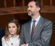 Letizia et Felipe d'Espagne visitent le village de Bueno aux Asturies, nommé village exemplaire, le 27 octobre 2012