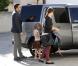 Jennifer Garner et Ben Affleck ont emmené leurs filles Seraphina et Violet à un atelier de confection de pâtisseries à West Hollywood, le 28 octobre 2012.