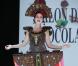 Joséphine Drai lors du défilé qui lance le Salon du chocolat à la Porte de Versailles le 30 octobre 2012 à Paris