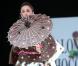 Natasha St-Pier lors du défilé qui lance le Salon du chocolat à la Porte de Versailles le 30 octobre 2012 à Paris